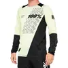 100% Roupas e Equipamentos de Ciclismo Off-Road para Corrida Camiseta de Manga Longa para Downhill Roupas de Secagem Rápida para Exterior Vestuário para Montanhismo e Ciclismo
