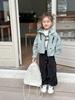Chaqueta con Capucha Deportiva Casual Suelta de Moda Primavera para Niñas Elmo Beibei