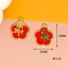 Corrente de Celular Rosa Retrô Material DIY Acessórios de Gotejamento de Óleo Pingente de Liga Joias Artesanais Pulseira Decoração de Bolsa
