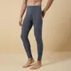 Pantalones de otoño para hombre, nuevos, cálidos, de terciopelo de doble cara, ropa interior térmica, con calefacción, para otoño e invierno, leggings, pantalones de cintura para hombre