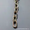 Cadena de Repuesto para Accesorios de Decoración de Bolsos Cruzados, Cadena para Bolsos Llavero DIY Cadena Retorcida, Accesorios Metálicos para Ropa