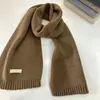 Bufanda de punto de lana de oveja unisex de color liso, cálida y suave para otoño e invierno, borde acanalado simple, disponible en varios colores