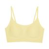 Ropa interior de tirantes cómoda sin costuras de estilo japonés de alta elasticidad y ajuste ceñido sin tallas para mujer, chaleco deportivo sin aros, sujetador push-up