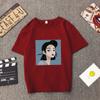 Camiseta de Manga Curta para Mulheres 2025 Ulzzang Verão Estilo Coreano Estudante Nova Roupa Feminina Solta Retrô Estilo Hong Kong Camiseta Feminina