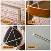 Silla de comedor de estilo vintage cuidadosamente seleccionada con reposabrazos, silla con respaldo de madera maciza, silla de estilo de montaña, silla de comedor simple, silla con respaldo, sillón