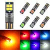 Yizhong Luz de Posição LED para Carro Novo Luz de Placa T10 w5w 3030 6smd 10SMD Decodificação Lâmpada Pequena