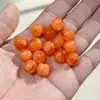 Venta Caliente de Amazon 12*11mm Acrílico Dos Tonos Cuentas Dunden Cuentas Espaciadoras Cuentas Barril Cadena de Teléfono DIY Llavero Mayoreo