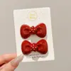 Pinza Lateral de Pico de Pato de Gama Alta para Cabello Rebelde, Nueva Pinza de Moda 2026 para Flequillo, Accesorio Floral para el Cabello