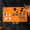 Venta Caliente Transfronteriza Europea y Americana Combinación de Pendientes de Halloween Dibujos Animados Divertidos Cabeza de Calabaza Fantasma Murciélago Elemento Set de Pendientes