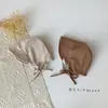 Gorros para Bebé Primavera, Otoño e Invierno Estilo Nuevo Protección Craneal para Bebé Protección de la Fontanela Orejas Gorro Fetal Gorro de Palacio con Cordones para Niños y Niñas