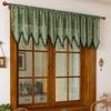 Produtos acabados em estoque em nome da Europa transfronteiriça Oriente Médio estilo Boêmio Su pequenas cortinas comércio exterior casa de fazenda comércio exterior cortinas curtas