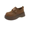 Zapatos Birkenstock Retro de Cobertura Total para Mujer, Novedad Otoño 2026 Mocasines Versátiles de Moda Estilo Británico con Suela Gruesa