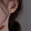 Puesto de mercado nocturno de aguja plateada suministro pendientes femeninos libro rojo explosiones en vivo pendientes accesorios de Yiwu fábrica de origen al por mayor
