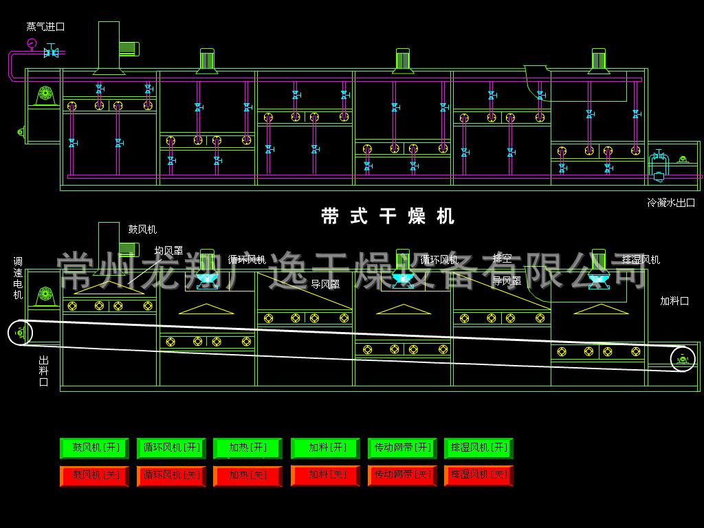 DW带式干燥机