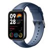 Adequado para Pulseira de Couro Xiaomi Mi Band 8 Pro, Nova Pulseira de Couro Criativa para Negócios Redmi Watch 5