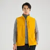 Novo Colete Softshell Casual para Uso Externo Masculino à Prova de Vento Respirável Leve Não Volumoso Primavera e Outono Viagem ao Ar Livre Diário