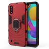 Aplicável a Samsung M01 anel Homem de Ferro Samsung M01 suporte de carro capa protetora resistente a quedas capa de telefone M01