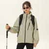 Chaqueta para Hombre Primavera y Otoño Nueva Popular Estilo Montaña Púrpura Ropa de Carga para Hombre Marca de Moda Funcional Camping Exterior Monos