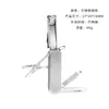Fabricante en stock cortauñas multifuncional de acero inoxidable plegable anti-salpicaduras con lima cortauñas