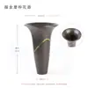 Jianshanchifang Liu Enseñanza Especial Arreglo Floral Negro Arreglo Floral Soporte para Flores Danza de la Grulla Zen Japonés Ikebana Adornos