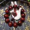 Pulsera de Palo de Rosa 2.0 de Mano de Madera Material Viejo con Alto Aceite y Alta Densidad