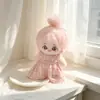 Ropa para muñeca gatita de piernas largas, ropa para muñeca labubu, overol a cuadros, tirantes, vestimenta para muñeca mini