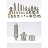 CNC CNC Escultura de Precisão Ferramentas de Corte Vivo Torno Automático Torno Hardware Cobre Ferro Alumínio Aço Inoxidável