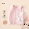 Colete Matelassê para Bebê, Colete Quente Espesso para Crianças, Colete de Primavera e Outono, Colete Cardigã, Roupas de Outono para Bebê para Usar por Cima