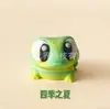 Temu de Venta Caliente Transfronteriza Rana Linda con Ojos Grandes Impresa en 3D con Articulaciones Totalmente Móviles, Juguete Modelo de Mascota Realista