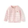 Cárdigan de Punto Rayado para Niña, Suéter Exterior para Bebé Clase A, Suéter para Bebé Otoño/Invierno Ligero como una Nube y Suave