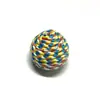 Venda Quente 23mm Colorido Perfurado Brinquedos para Gatos Resistentes ao Desgaste e Arranhões Chaveiro com Contas DIY Brincos Corrente de Bolsa Acessórios de Joias
