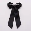 Pasador de Moño y Cinta de Moda Transfronteriza para Mujer, Estilo Coreano, Elegante y Elegante Pasador en la Parte Posterior de la Cabeza, Accesorio para el Cabello Versátil y de Alta Gama