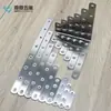 Acero Inoxidable Código de Ángulo 90 Grados Escuadra de Ángulo Recto Engrosada Tipo Soporte de Estante en Forma de L Pieza de Fijación de Conexión de Muebles Pieza Triángulo