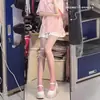 Meias Degradê Meias Coloridas Degradê Estilo Japonês para Mulheres Primavera e Outono Meias Pretas Sexy para Mulheres Meia-calça Fina Anti-Puxão Desejo Puro