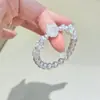 [Deus do Amor Chega] Manta Rosa Costurada Pulseira de Amor Quartzo Rosa Natural Pulseira Exquisita de Temperamento Nicho Feminino