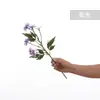 Linho Azul Flor Artificial Decoração de Casa Hotel Decoração Suave Decoração de Casamento Material DIY Jardim Monet Venda Quente Transfronteiriça