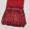 Transfronteiriço em estoque 40 cores 20cm lantejoulas folhas borla renda vestido de performance de dança latina decoração de bolsa de sapato