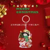 Colgante de Regalo de Navidad Llavero Acrílico 2D Estilo Nuevo Llavero para Mochila de Fiesta de Navidad