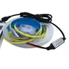 Tira de Luces COB Super Brillante con Control Remoto Enchufable, Tira LED Flexible de Bajo Voltaje Autoadhesiva de 5V para Gabinetes y Gabinetes de Vino