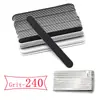 Lixa de Unha com Núcleo de Aço Inoxidável Manicure Folha de Lixa Substituível Tira de Lixa Descartável Tira de Polimento para Manicure Lixa Modeladora