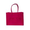 Sacola de compras personalizada para postagem de pessoas, sacola de compras de grande capacidade para propaganda, bolsa de viagem, sacola de feltro portátil