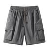 Pantalones de sol impermeables de verano shorts de color liso retro para deportes de montaña al aire libre shorts de sol para hombre venta al por mayor de fábrica