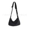 Bolsa de mezclilla de algodón bolsa cruzada de lona versátil bolsa de hombro simple bolsa de mano artística bolsa cruzada de moda versátil