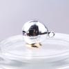 Atacado de fábrica sino de cobre criativo pintura a vácuo enrugada fosca Sino 14MM acessórios de joalheria DIY