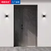 Porta Blindada Bodun Liangjiang Entrada de Villa Minimalista de Luxo Moderno Porta de Entrada Personalizada Venda Direta do Fabricante Porta Antifurto