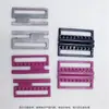 Hebillas Metálicas Sexy de Colores Vivos, Hebillas de Ajuste para Ropa Moldeadora del Cuerpo, Hebillas de Metal para Dar Forma al Cuerpo, Hebilla Versátil de 3 cm para Ropa Interior