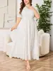 Coleção especial de liquidação: Vestidos e robes longos femininos transfronteiriços, soltos, modeladores, elegantes, plus size