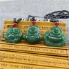 Atracciones Turísticas Caliente Vintage Imitación Jade Colgante Cadena de Lana Atmosférico Todo-partido Accesorios Collar Estilo Étnico Adornos Colgantes
