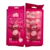 Garnbo Algodón Oso Dormilón Toallitas Húmedas Paquete Mini Pañuelos de Bolsillo 8 Paquetes Toallitas de Mano Portátiles