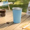 Taza de Agua Potable Directa para Exteriores de Acero Inoxidable 304 Transfronteriza, Estilo Simple Borde Enrollado Taza de Café Xiaomi, Taza de Cerveza para Restaurante Bar